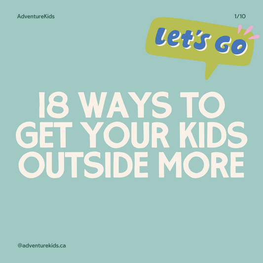 18 Ways to Get Outside