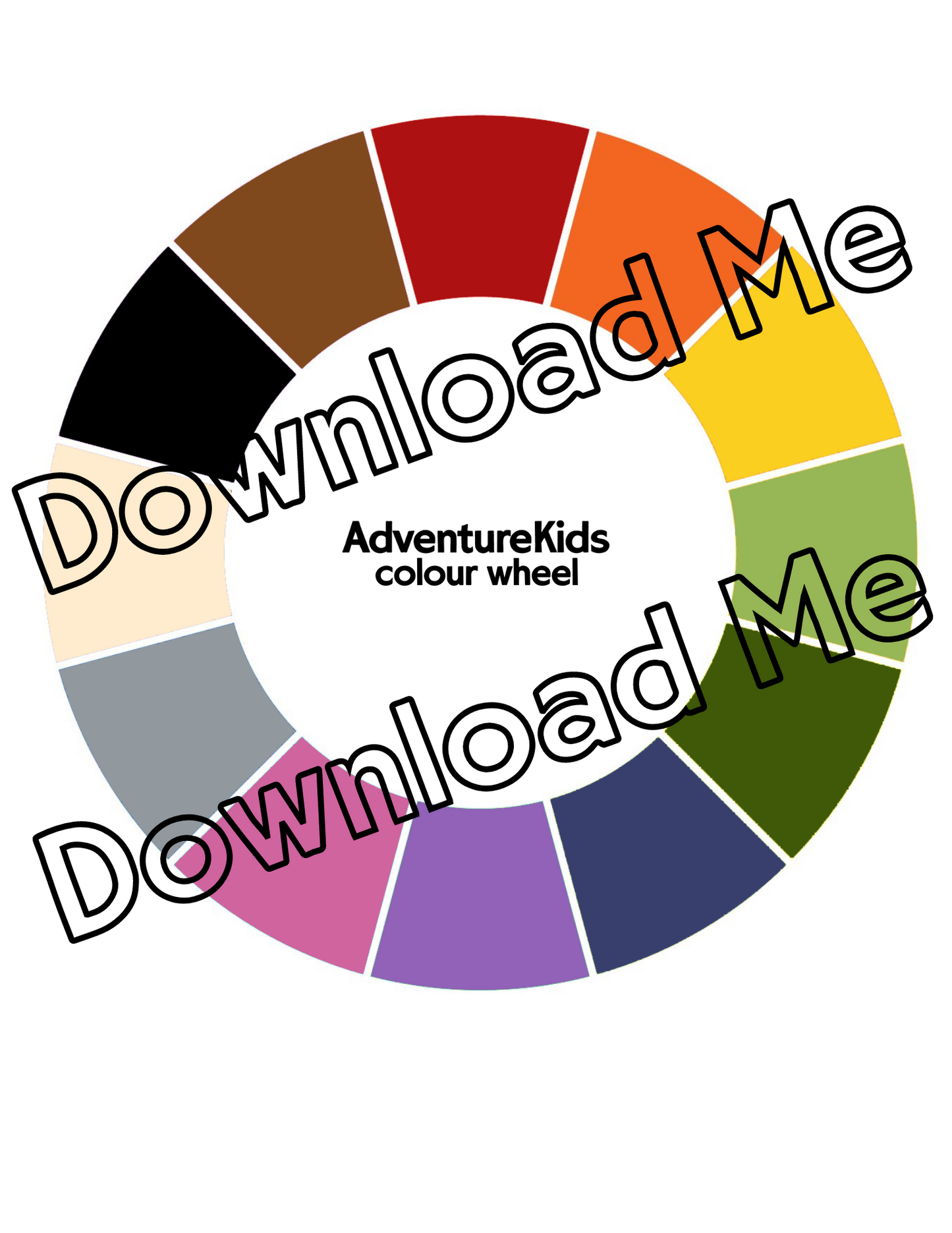 AdventureKids Colour Wheel
